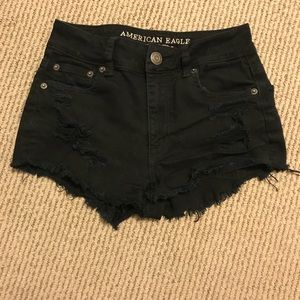 American Eagle Black Shorts